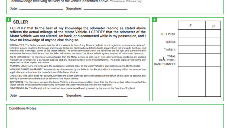 How to Read and Understand a Car Purchase Agreement