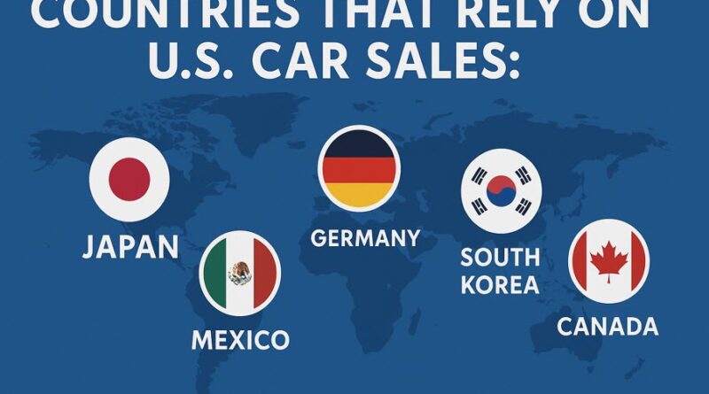 Countries That Rely on U.S. Car Sales: Japan, Germany and More