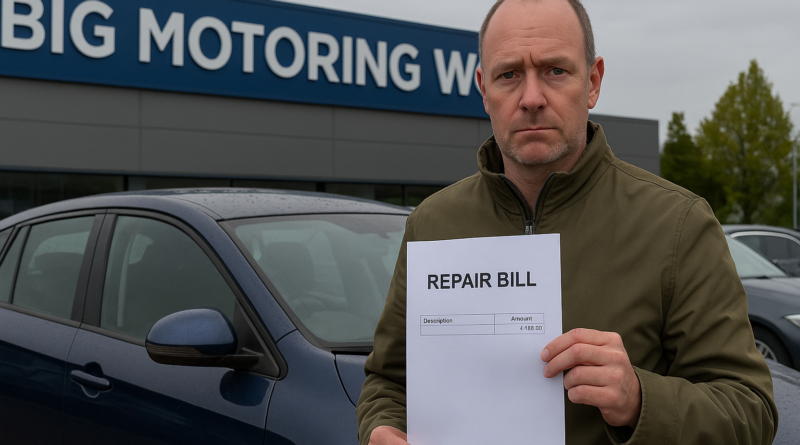 Driver Left with £4,750 Repair Bill After Buying ‘Faulty’ Car from Big Motoring World